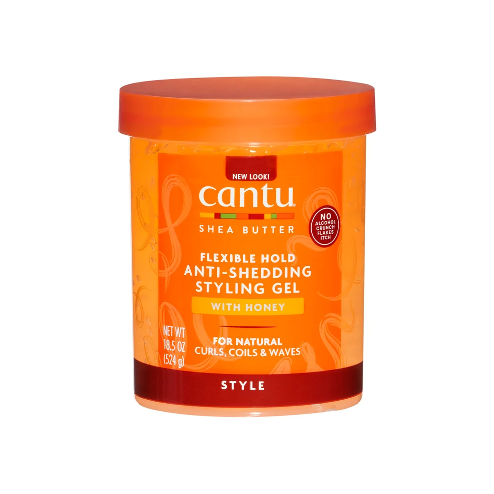 Cantu Natural Styling Gel Honey Anti-Shedding 18.25oz 524g