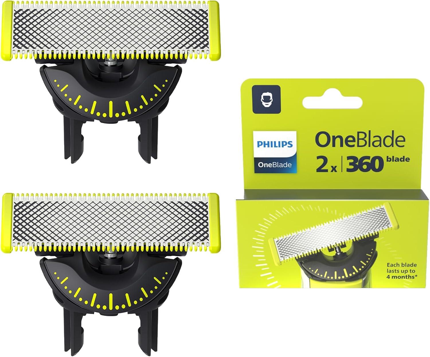Philips OneBlade visage x2 Lames 360 de rechange