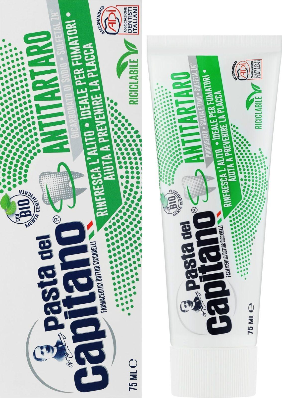 Pasta del Capitano Dentifrice Antitartre 75 ml