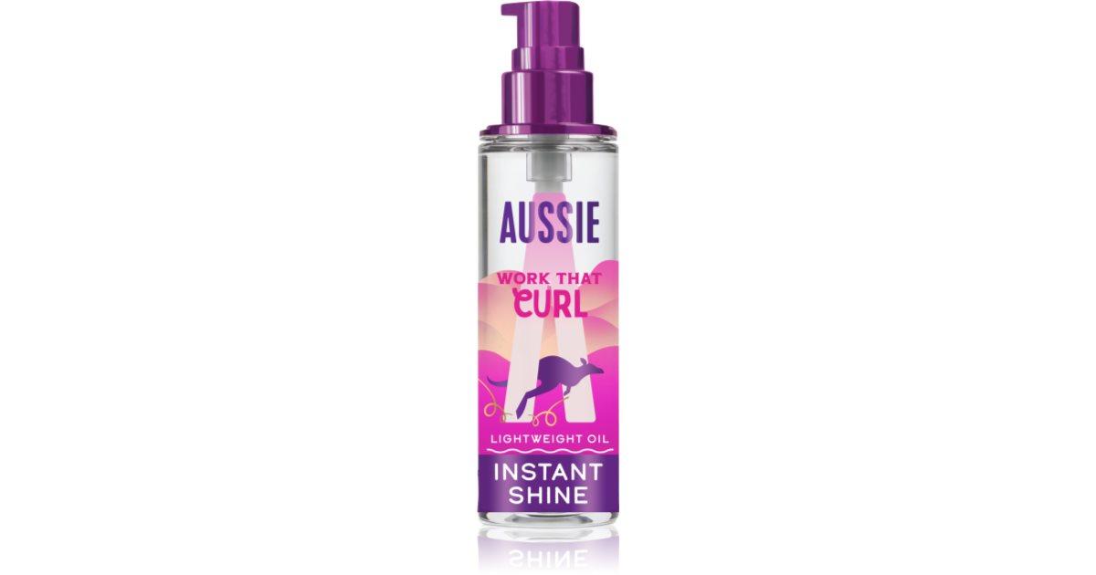 Aussie Bouncy Curls Work That Curl huile capillaire 95 ml